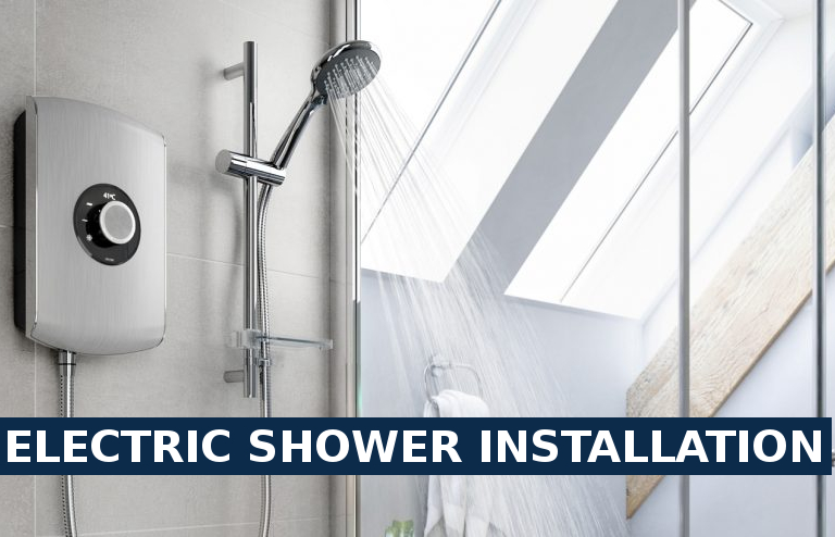 Electric shower installation Warlingham